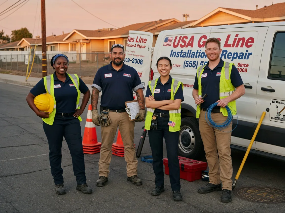 Gas Line Installation company in Flint, TX